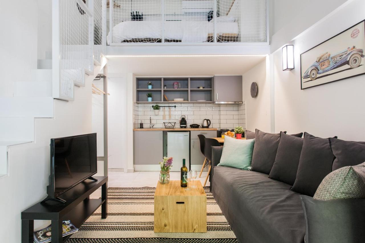 Apartmán Be Based In This Groovy Loft In The City Center!! Atény Exteriér fotografie